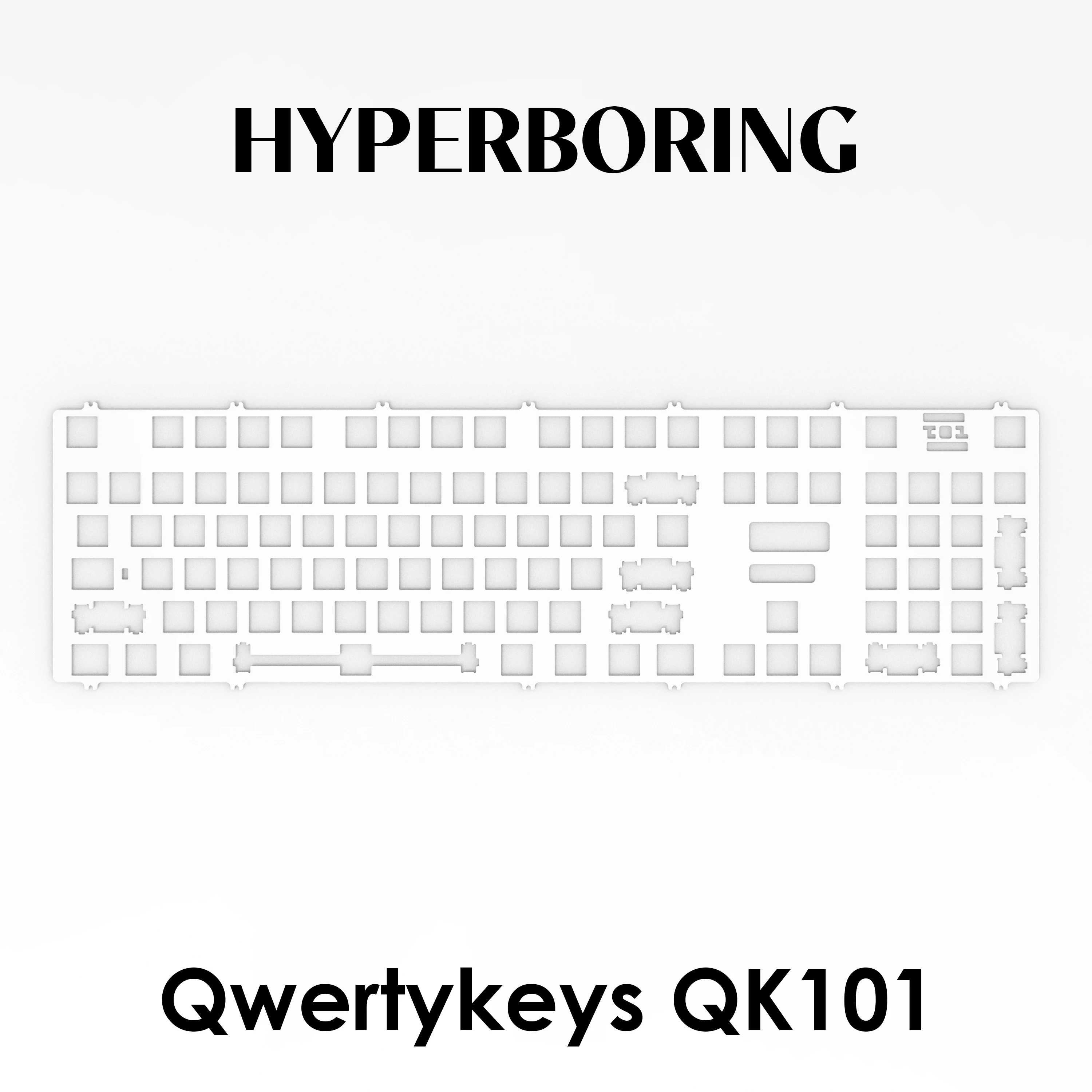 Pc Gaming Lounge - Qwertykeys QK101 Keyboard Specific PP PC