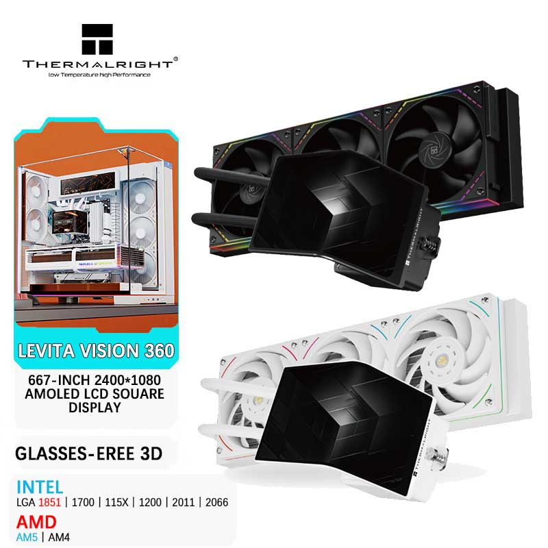Thermalright LEVITA VISION 360 - Pc Gaming Liquid review and price