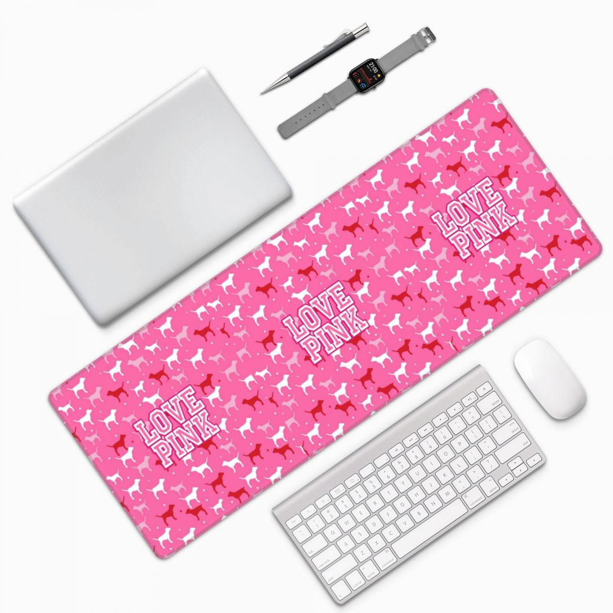 Love Pink Large Mouse Pad Comp - Pc Gaming Pink review and price