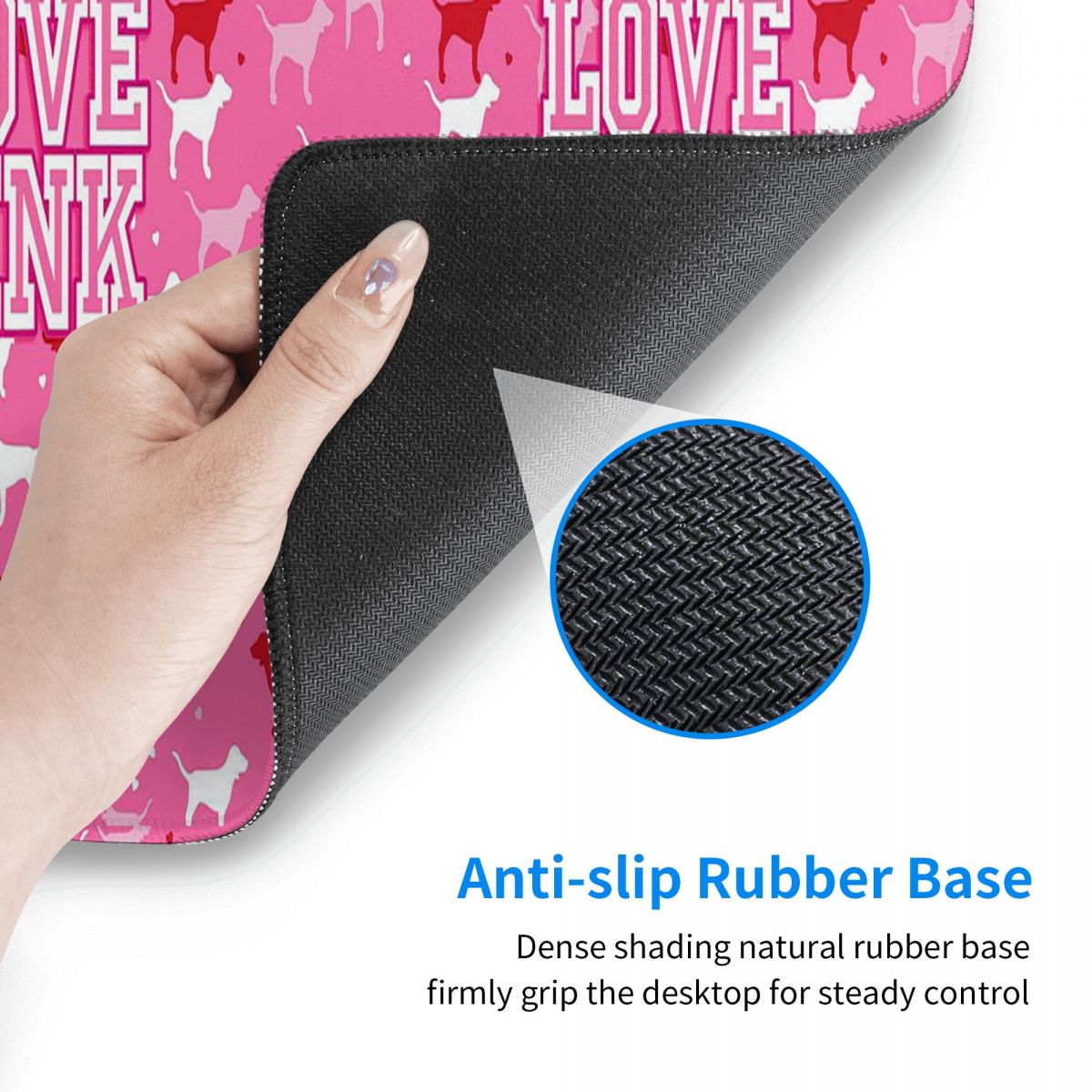 Love Pink Large Mouse Pad Comp - Pc Gaming Pink review and price
