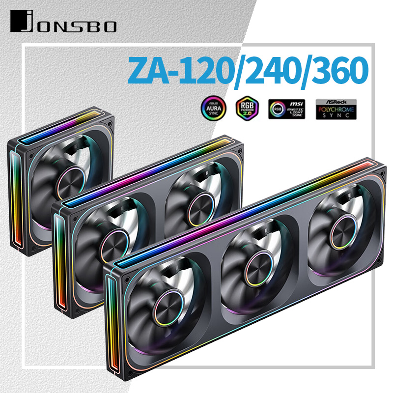 Jonsbo ZA-120/240/360 Case Fan - Pc Water Cooling review and price