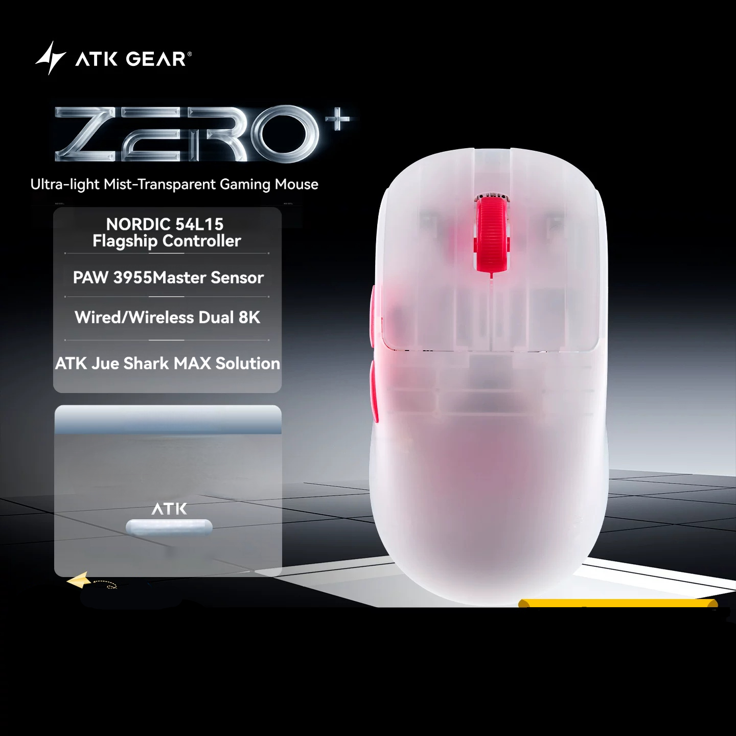 NEW ATK ZERO Plus Mouse Wirele - Pc Gaming Lounge review and price
